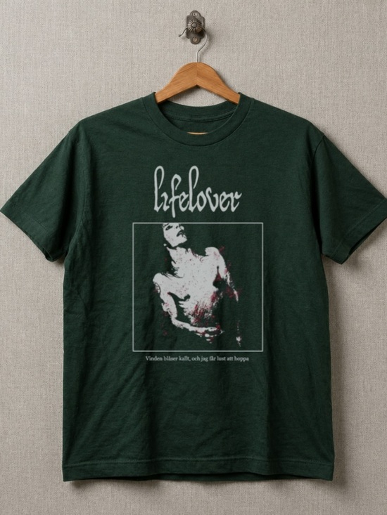 Gildan Other - Lifelover Band Swedish Depressive Metal Punk Rock Streetwear Aesthetic Tee